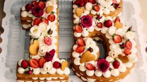 ТОРТ *МЕДОВАЯ ЦИФРА*!!! CAKE * HONEY FIGURE *!!!