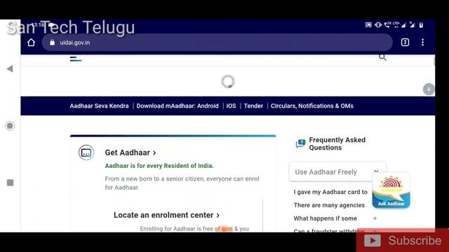 How to Get Orginal Aadhar Card Through Post Office || Without Mobile Number Link || San Tech Telugu смотреть онлайн