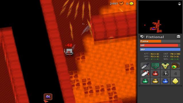Rotmg - Abyss on Knight + White bag drop [HD] смотреть онлайн