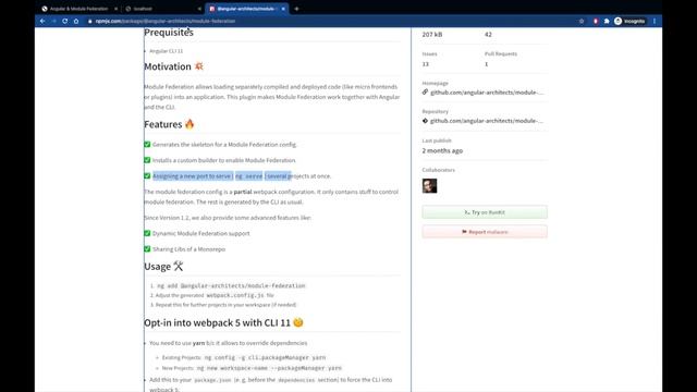 Angular & Module Federation (Webpack 5) - Les microfrontends dans le Web - Shell & Remote смотреть онлайн