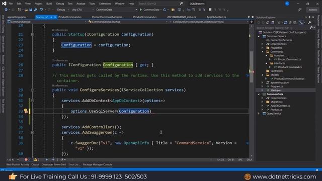 Implementing CQRS Pattern with Microservices | What is CQRS Pattern? | DotNetTricks смотреть онлайн