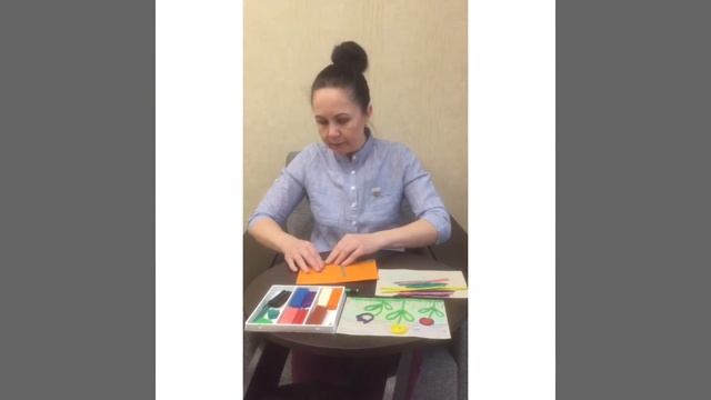 Лепка Цветы из пластилиновых жгутиков для детей 5-6 лет смотреть онлайн