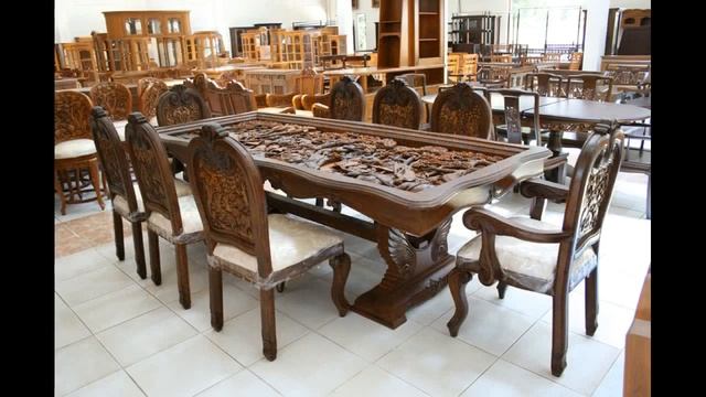 Красивые столы из дерева ручной работы. смотреть онлайн