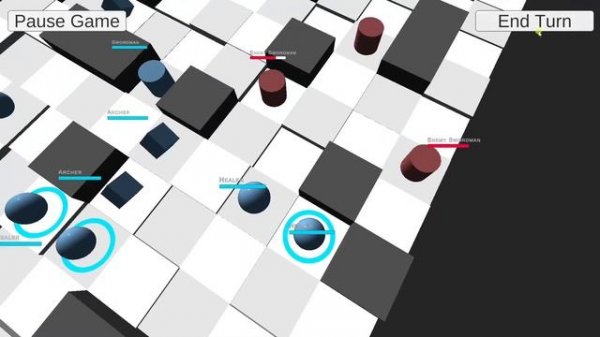 Grid Tactics Combat in Unity - Free GitHub Project