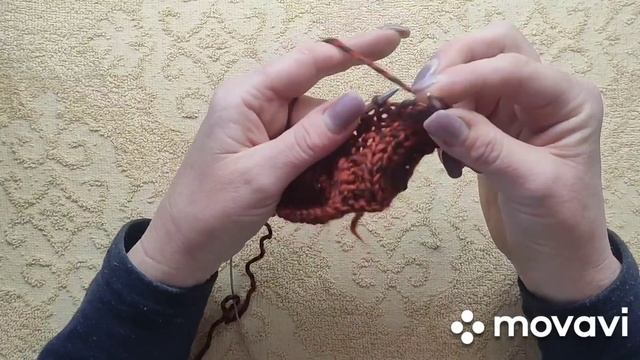 #Повязка спицами#Вяжем легко# смотреть онлайн