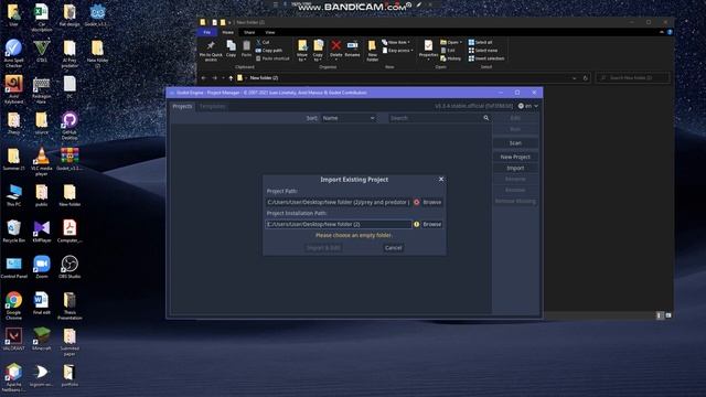 How To Download Godot And Import The Project