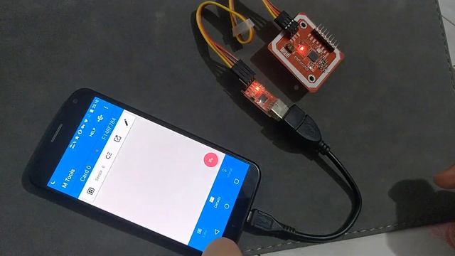 ACR122U PN532 works on MTools Mifare Android NFC Hack смотреть онлайн