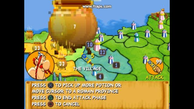 Asterix (PS1) : 300 gauls vs 300 romans [HACK] смотреть онлайн