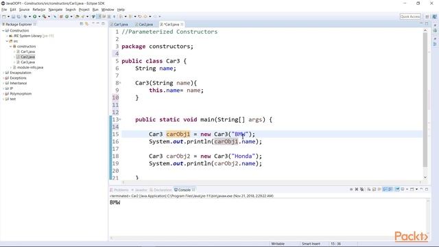 Hands-On Object Oriented Programming with Java 11: The Course Overview|packtpub.com смотреть онлайн
