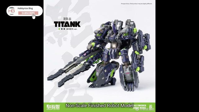 Earnestcore Craft - Robot Build - Titank | Prototype Images смотреть онлайн