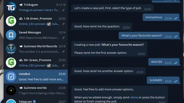How to Create a Poll on Telegram 2 EASY STEPS смотреть онлайн