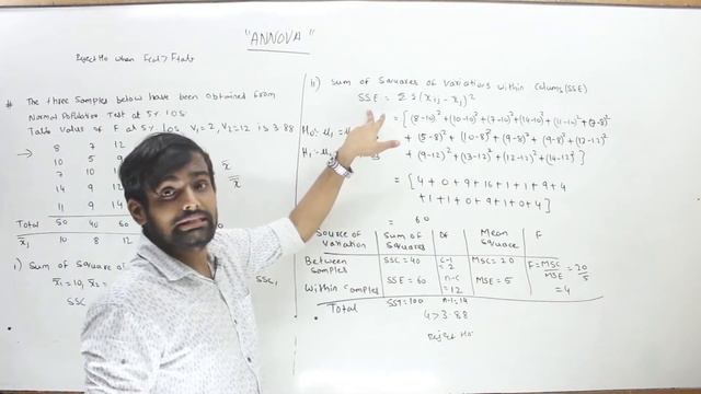 ANOVA - Introduction | One Way ANOVA | Statistics | Engineering Maths 4 | Lec 5 | смотреть онлайн