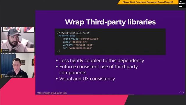 Blazor Best Practices Borrowed From ReactJS смотреть онлайн