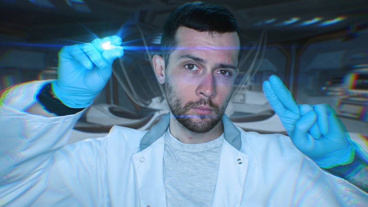 АСМР Медосмотр после гипер-сна (по мотивам Alien Isolation) | ASMR Sci-Fi Doctor смотреть онлайн