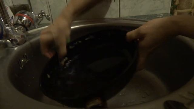 Как отмыть засохшую кастрюлю смотреть онлайн