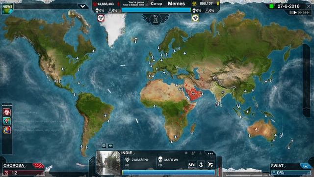 Zagrajmy w Plague Inc: Multiplayer odc.30 "Dwie Plagi Naraz?!". смотреть онлайн