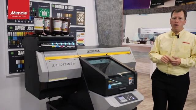The Upgraded UJF-3042 MKII e - Take Your UV Printing to the Next Level смотреть онлайн