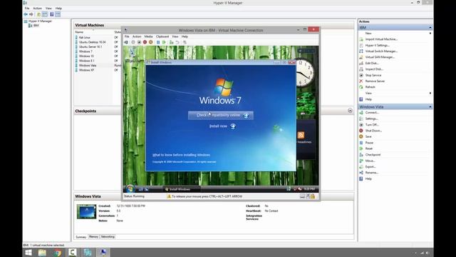 Upgrade to Windows 7 from Windows Vista смотреть онлайн