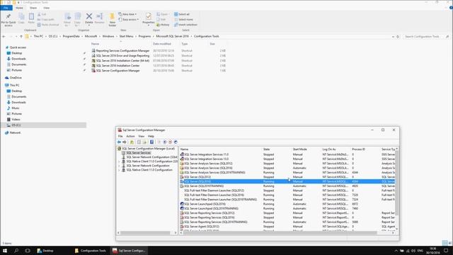 SQL Server 2016 Part 2 - Using SQL Server Configuration Manager and SQL Server Management Studio смотреть онлайн