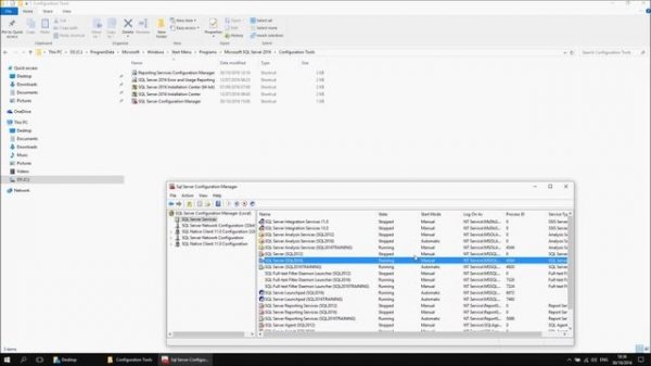 SQL Server 2016 Part 2 - Using SQL Server Configuration Manager and SQL Server Management Studio