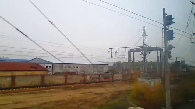 Поезд Ласточка Москва-Нижний Новгород 09.10.2014. Станция Павловский Посад смотреть онлайн