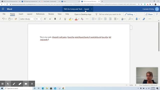 How to Save WORD EXCEL or POWERPOINT on Office 365 for uploading to Google Classroom - Short Versio смотреть онлайн