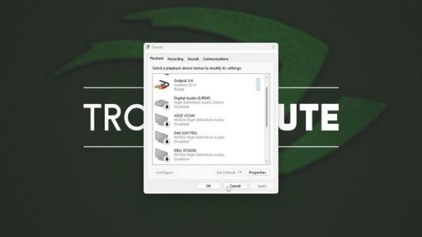 Fix NVIDIA No Sound | NVIDIA High Definition Audio Guide | Updated