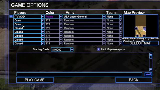 Command And Conquer - Generals Zero Hour Maps [AOD]