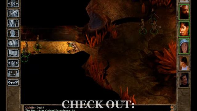 AD&D: Baldur's Gate 2 (Shadows Of Amn) Gameplay Video #1