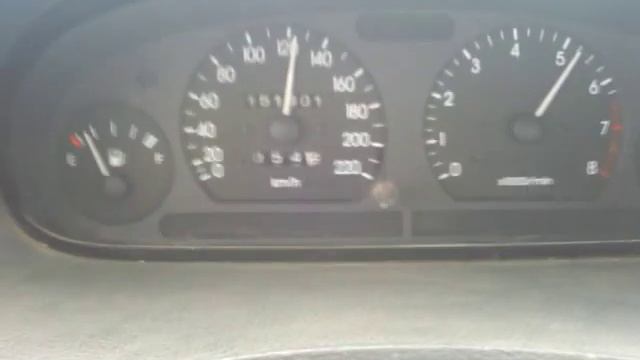 Daewoo Nubira 0-180 km\h смотреть онлайн