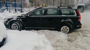 Работа полного привода на Volvo XC-70
