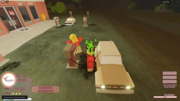 Zachs Service Station Script GUI New | Working Auto Farm | Fast Money And Fast Level