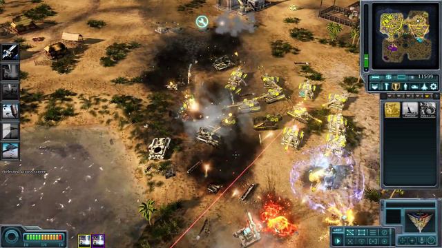 C&C Generals Evolution USA VS 3 Brutal USA смотреть онлайн
