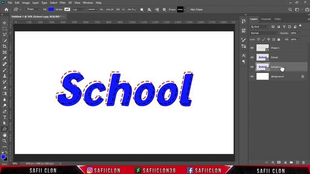 [ Text Effect ] Dotted Line Text in Photoshop CC смотреть онлайн