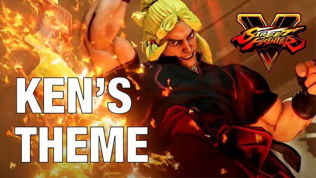 Street Fighter V / 5 : Ken Theme OST Looped (SFV SF5 Music Extended)