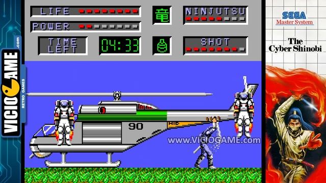 ? The Cyber Shinobi (Master System) Complete Gameplay смотреть онлайн