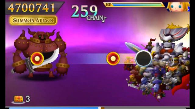 Theatrhythm Curtain Call: One-Winged Angel (Ultimate, SSS, Perfect Chain) смотреть онлайн
