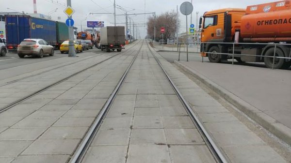 Москва Трамвай Маршрут 24