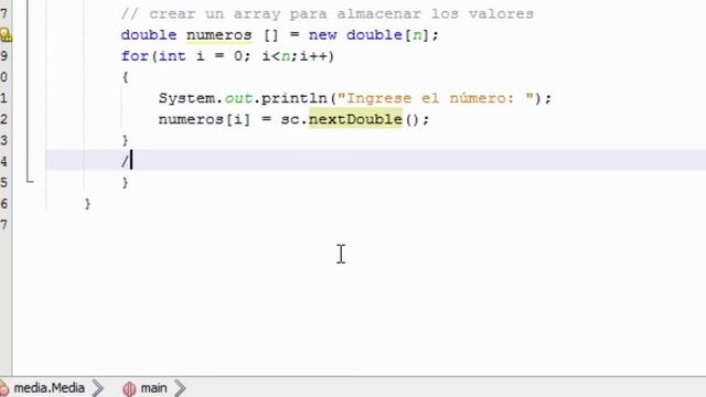 Programa en Java para calcular la Media y Desviación Estándar смотреть онлайн