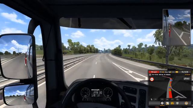 Euro Truck Simulator 2 ОСВОЕНИЕ ЕВРОПЫ #1 - НАЧАЛО ДОЛГОГО ПУТИ ДАЛЬНОБОЙЩИКА смотреть онлайн