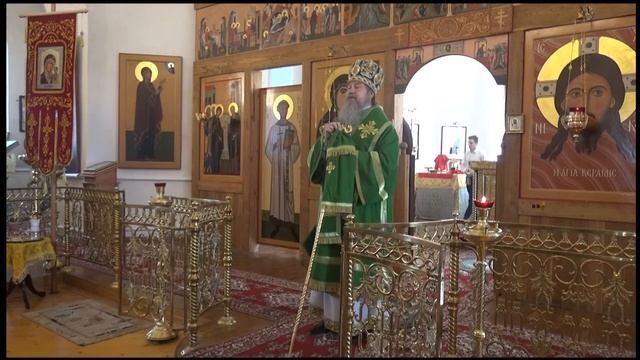 Проповедь епископа Максима в храме благоверного князя Александра Невского
