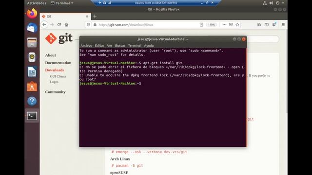 ? Capitulo 3 ▶️ Instalando GIT en LINUX ? curso de git смотреть онлайн