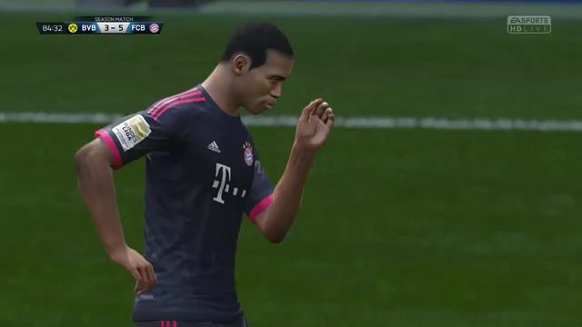 Douglas Costa skill goal FIFA 16 смотреть онлайн