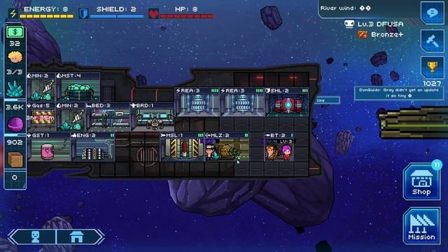 PIXEL STARSHIPS Hyperspace - GAME play Strategy RPG #3 смотреть онлайн