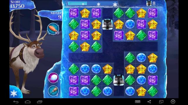 Frozen Free Fall Level 99 - Disney’s #1 puzzle game - New update смотреть онлайн