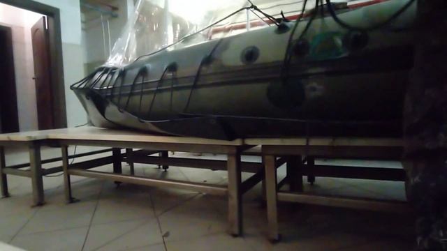 Чешуя. Жесткое дно из ПНД на аэролодку.