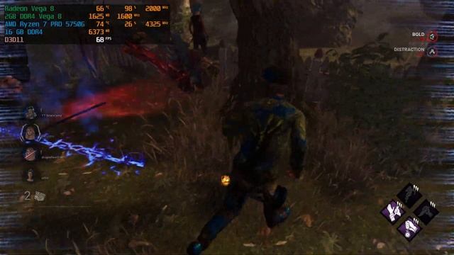 Dead by Daylight - Vega 8 Ryzen 7 PRO 5750G смотреть онлайн