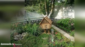 Декоративный домик своими руками: 40 идей, для дачи или сада