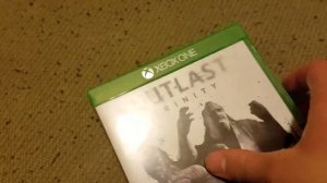 Outlast Trinity Unboxing xbox one