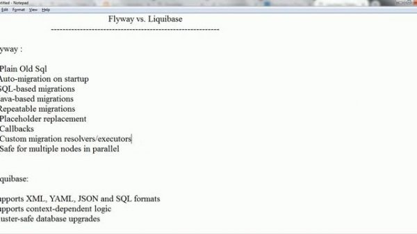 Flyway vs. Liquibase